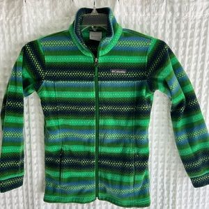 Columbia Kids Fleece Jacket. Size 10/12